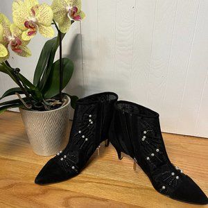 Sam Edelman Glittering Embellished Booties